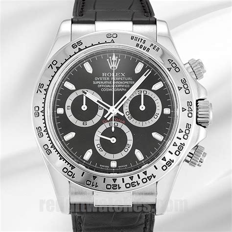 rolex daytona cinturino pelle prezzo|Rolex Daytona 116519 .